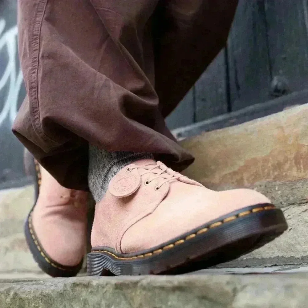 Dr Martens Smiths Suede Derby Dress Shoe Desert Oasis EU45 11M 12W NWOT